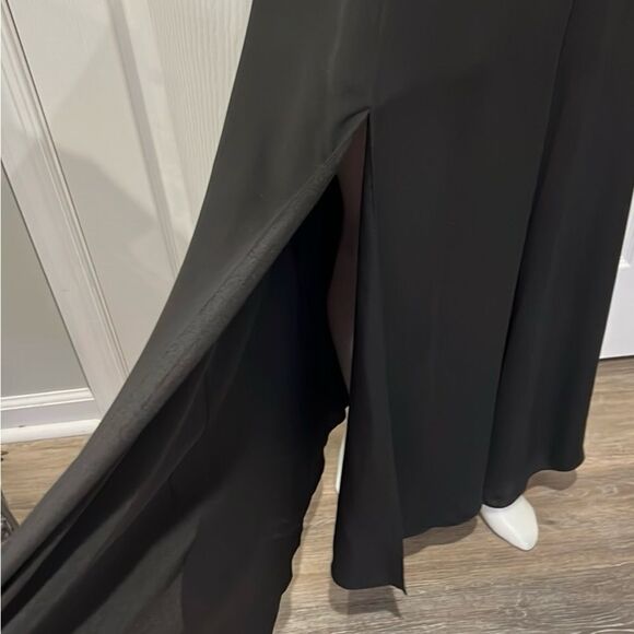 NBD X Naven twins high times black halter maxi dress size Small NWT - Picture 6 of 10